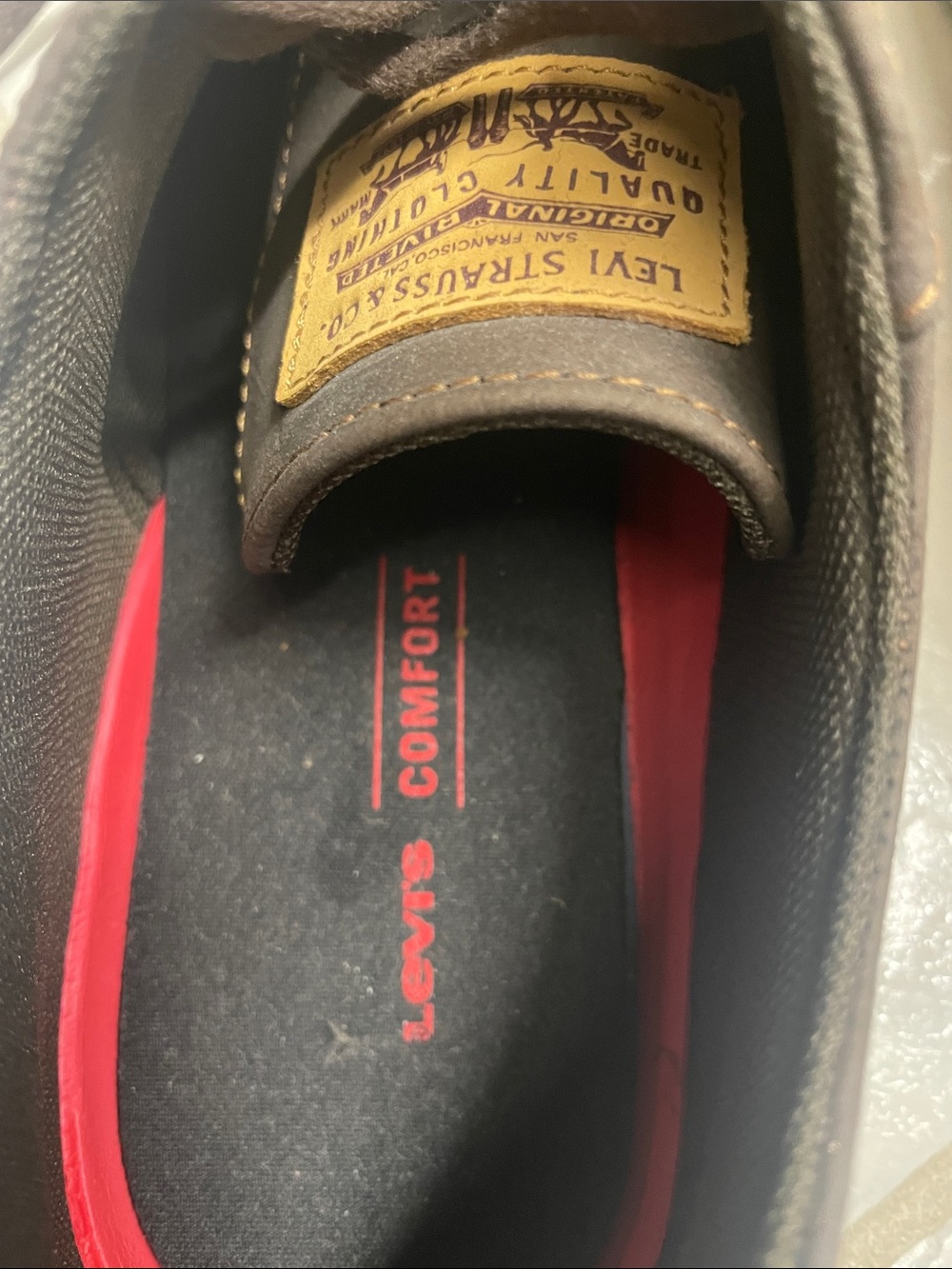 Levi's Drive Lo CBL Men's Brown Sneakers US 9.5 - Picture 7 of 7